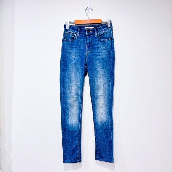 LEVI'S Light blue 721 skinny jeans - Picture 2 of 12